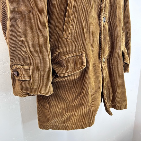 Sears Vintage Brown Corduroy Coat Men Sz 40 - Picture 5 of 13